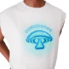 Airbrush Mushroom mouwloos T-shirt
