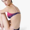 Aubergine bikini-broekje met kleurverloop