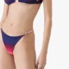 Aubergine bikini-broekje met kleurverloop