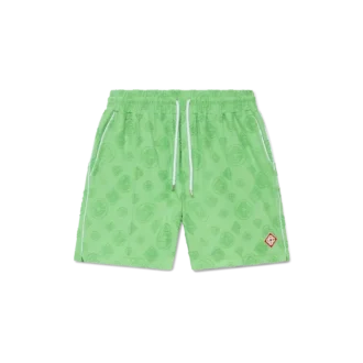 Badstof Monogram-Shorts