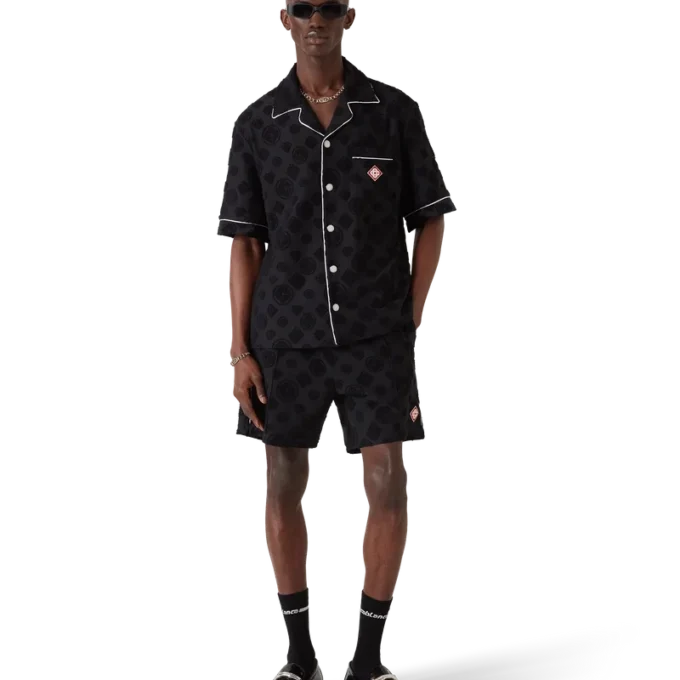 Badstof Monogram-Shorts Badstof Monogram-Shorts