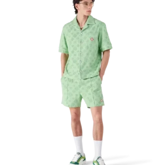 Badstof Monogram-Shorts