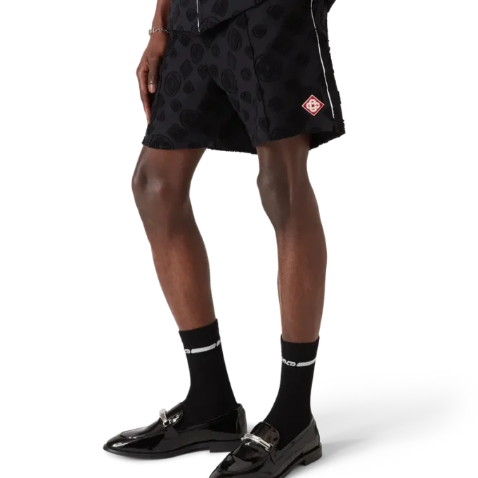 Badstof Monogram-Shorts Badstof Monogram-Shorts