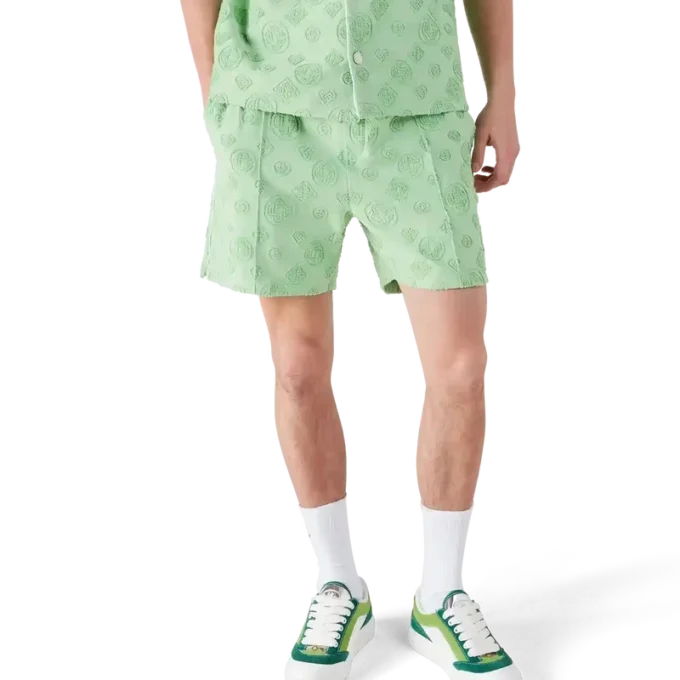 Badstof Monogram-Shorts