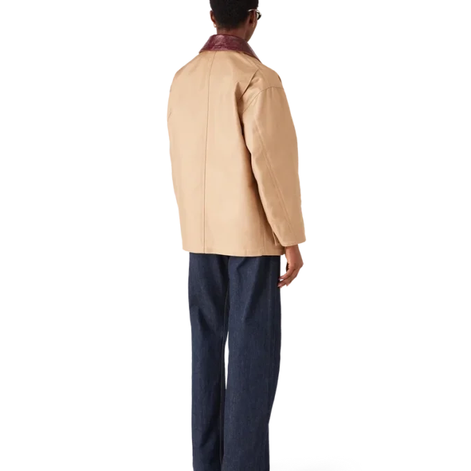 Beige werkjas Beige werkjas