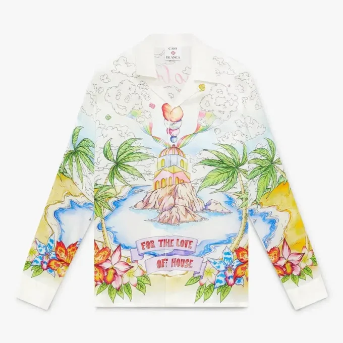 Better Days zijden overhemd met lange mouwen Better Days zijden overhemd met lange mouwen