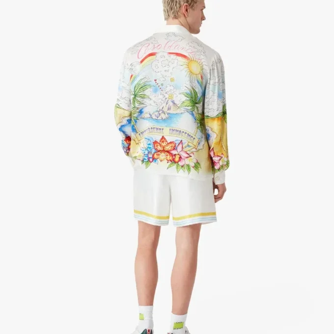 Better Days zijden overhemd met lange mouwen Better Days zijden overhemd met lange mouwen