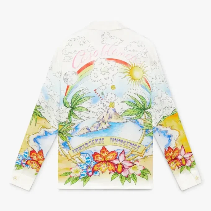 Better Days zijden overhemd met lange mouwen Better Days zijden overhemd met lange mouwen