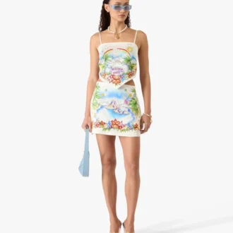 Better Days zijden satijnen minirok