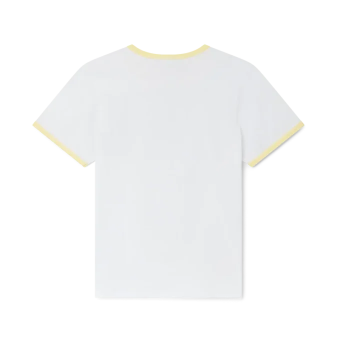 Beyond Destiny Longline Ringer T-shirt met korte mouwen