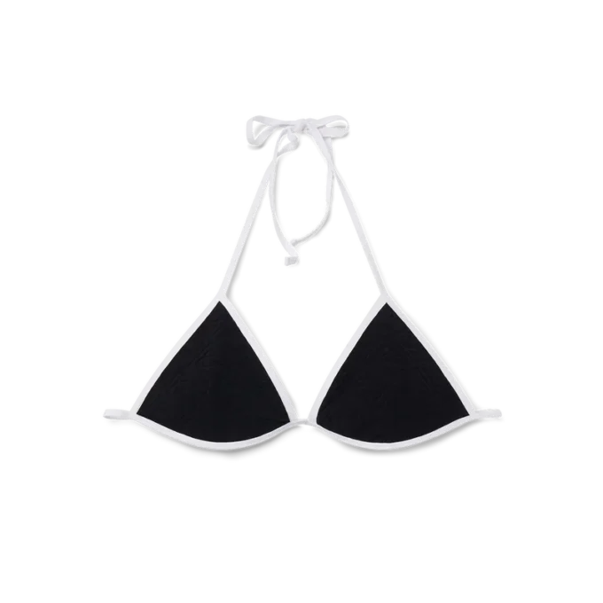 Bikinitop met textuur Bikinitop met textuur