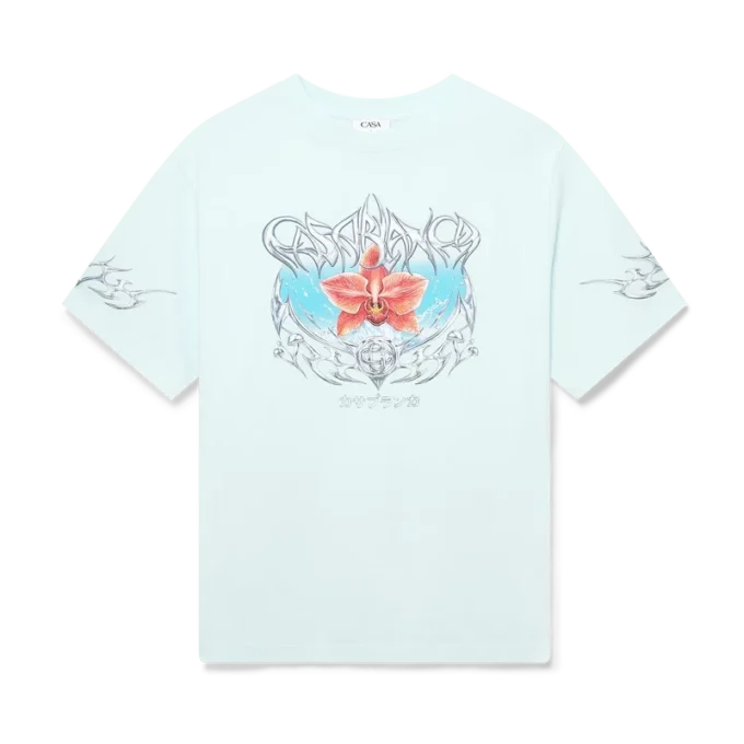 Blades oversized T-shirt met korte mouwen