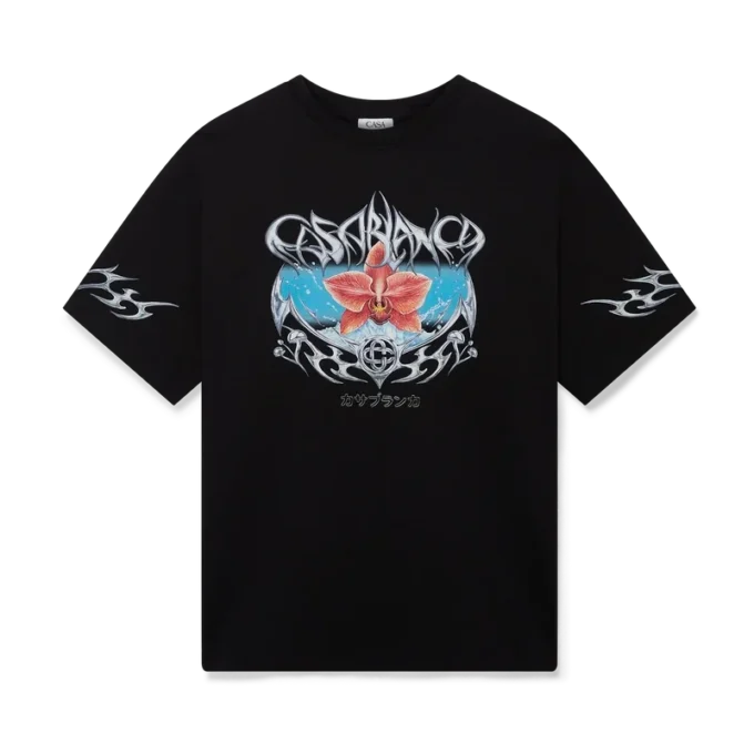 Blades oversized T-shirt met korte mouwen