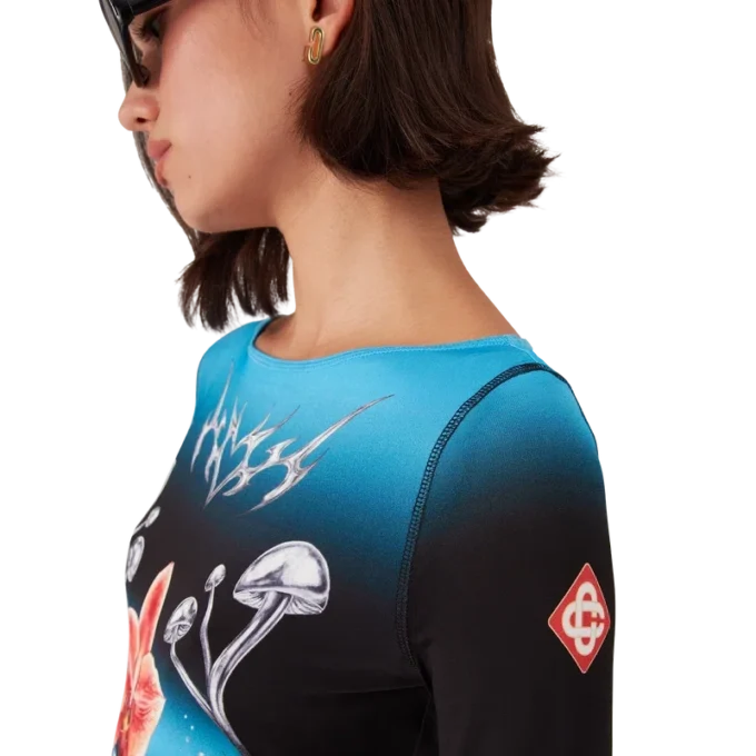 Blades Slinky Jersey-shirt met lange mouwen