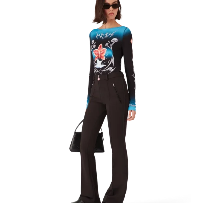 Blades Slinky Jersey-shirt met lange mouwen