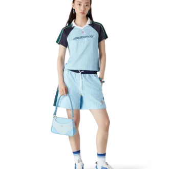 Blaue Jeanne Pochette-schoudertas