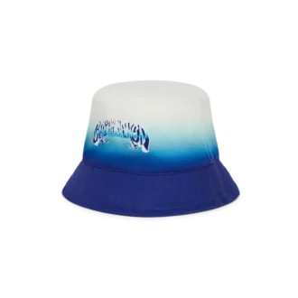 Blauwe buckethoed met kleurverloop