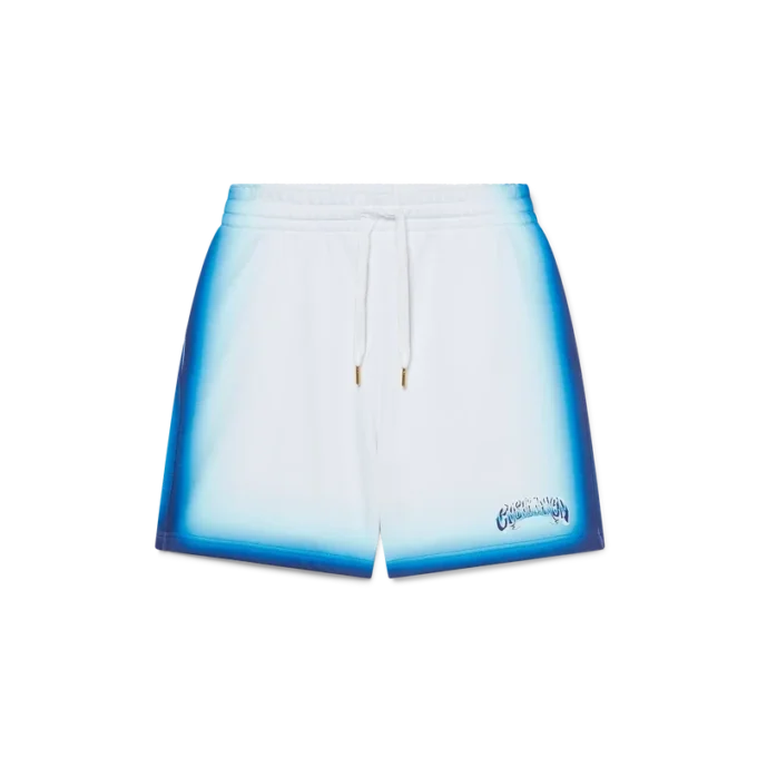 Blauwe Fade-sweatshorts Blauwe Fade-sweatshorts