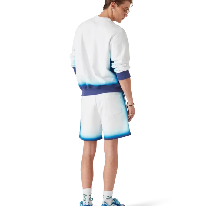 Blauwe Fade-sweatshorts Blauwe Fade-sweatshorts