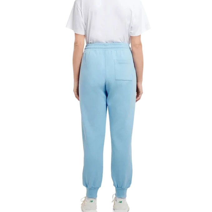 Blauwe joggingbroek met logopatch