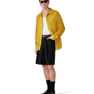 Bloemenprint Devora-zijden overhemd