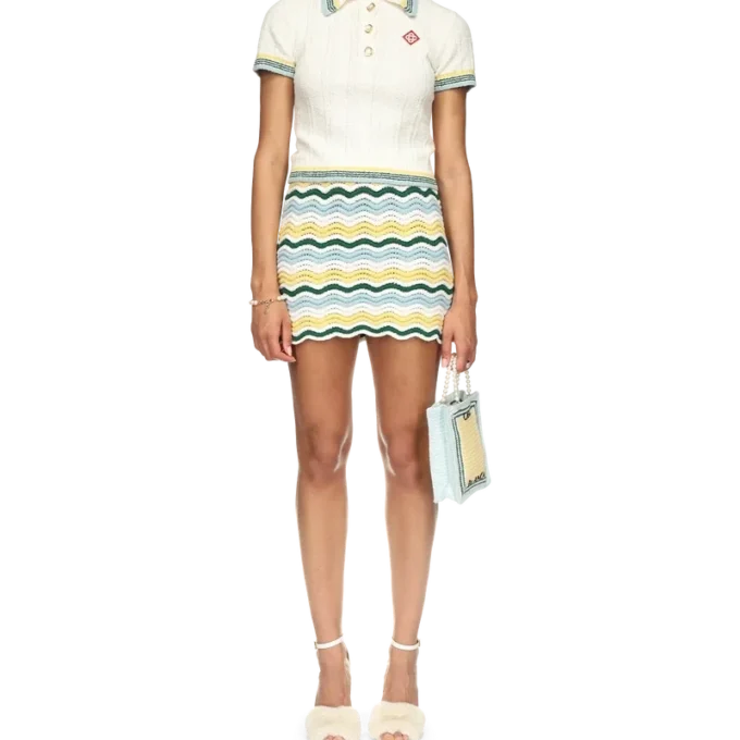 Bouclé Wave-rok Bouclé Wave-rok