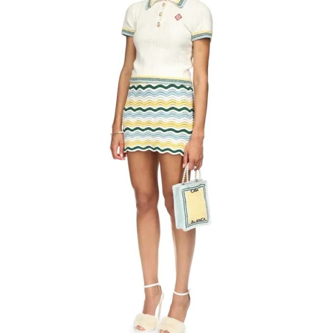 Bouclé Wave-rok Bouclé Wave-rok