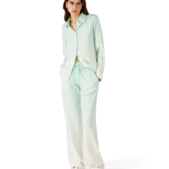 Broek van Monogram-jacquard met kleurverloop