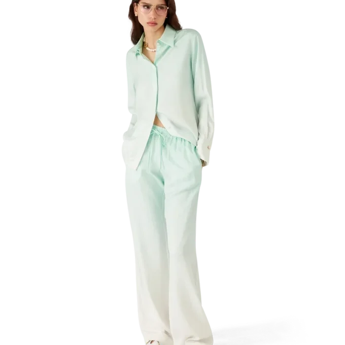 Broek van Monogram-jacquard met kleurverloop Broek van Monogram-jacquard met kleurverloop