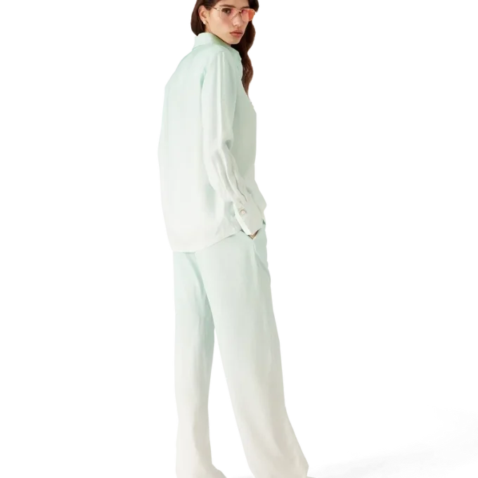 Broek van Monogram-jacquard met kleurverloop Broek van Monogram-jacquard met kleurverloop