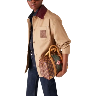 Bruine Mini Monogram Weekendtas