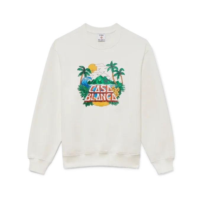 Casa Beach Wave-sweatshirt Casa Beach Wave-sweatshirt