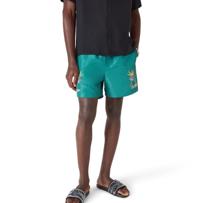 Casa Embroidery zwemshort