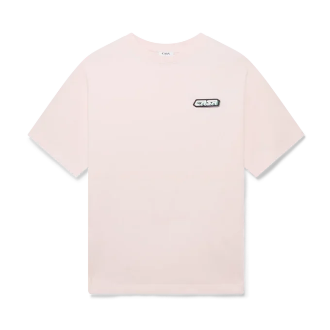 Casa Racing oversized T-shirt met korte mouwen