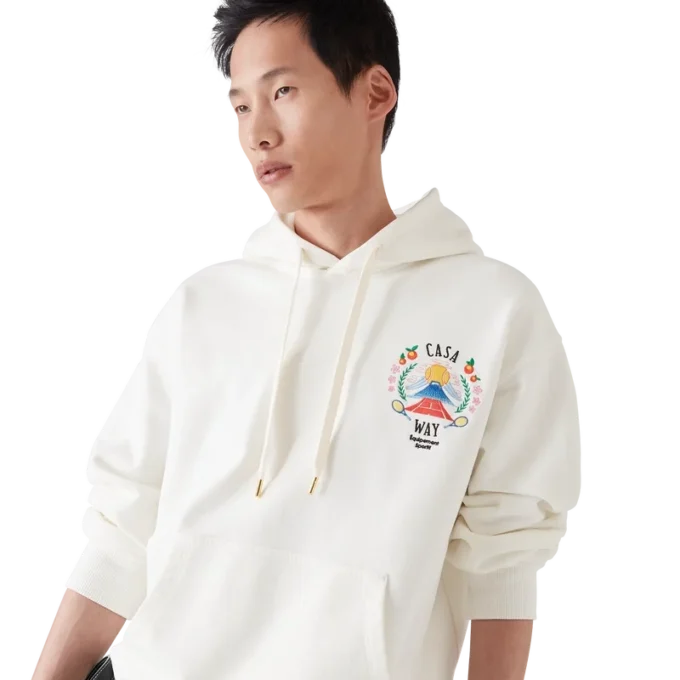 Casa Way Mountain-sweatshirt met capuchon