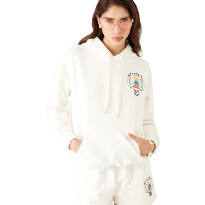 Casa Way Mountain-sweatshirt met capuchon