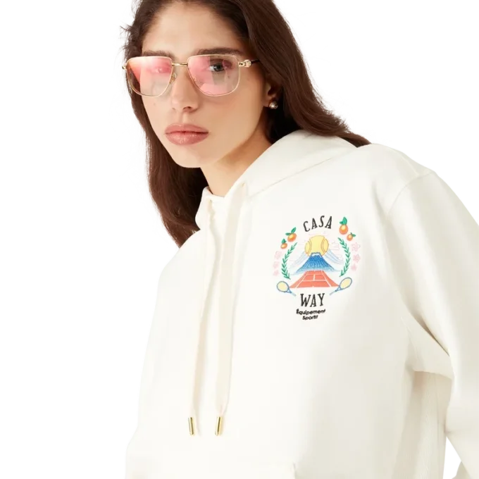 Casa Way Mountain-sweatshirt met capuchon