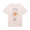 Casa Way Orange Mascot T-shirt met korte mouwen