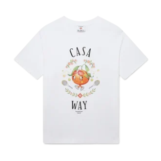 Casa Way Orange Mascot T-shirt met korte mouwen