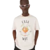 Casa Way Orange Mascot T-shirt met korte mouwen