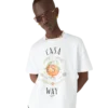 Casa Way Orange Mascot T-shirt met korte mouwen