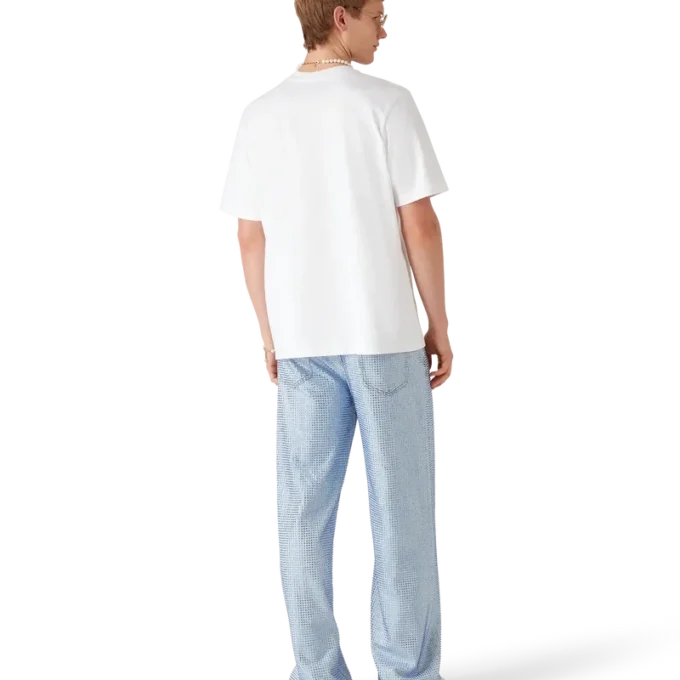 Casa Way Orchid-logo T-shirt met korte mouwen