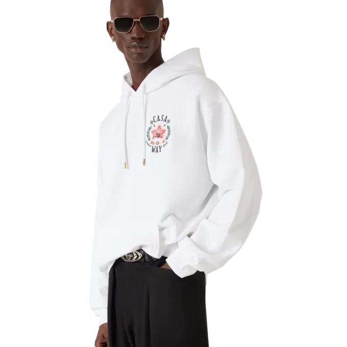 Casa Way Orchid Sweatshirt met capuchon