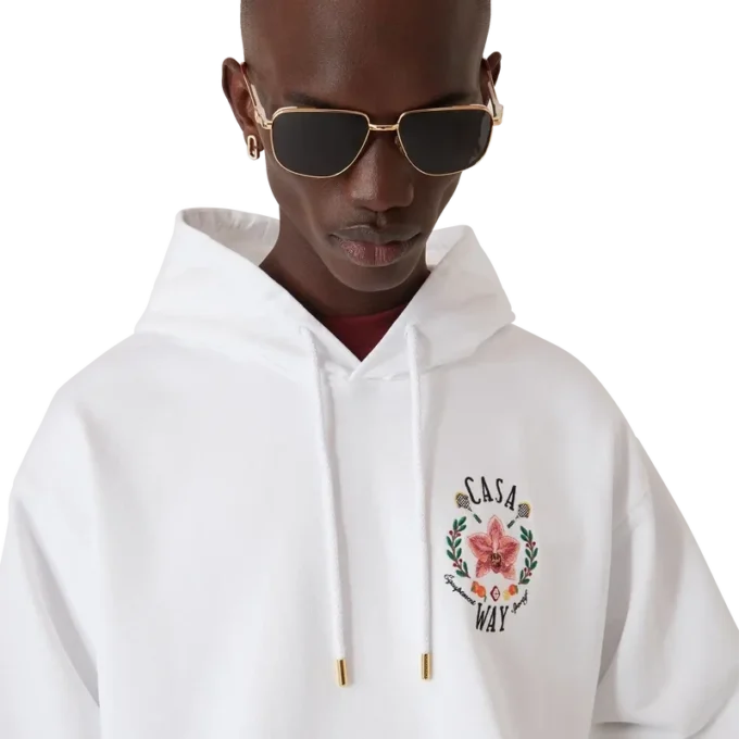 Casa Way Orchid Sweatshirt met capuchon