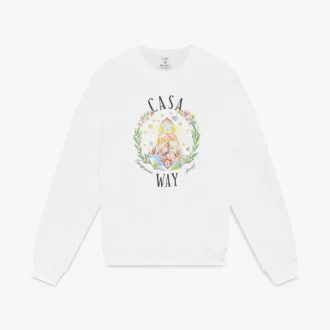 Casa Way Sweatshirt met ronde hals