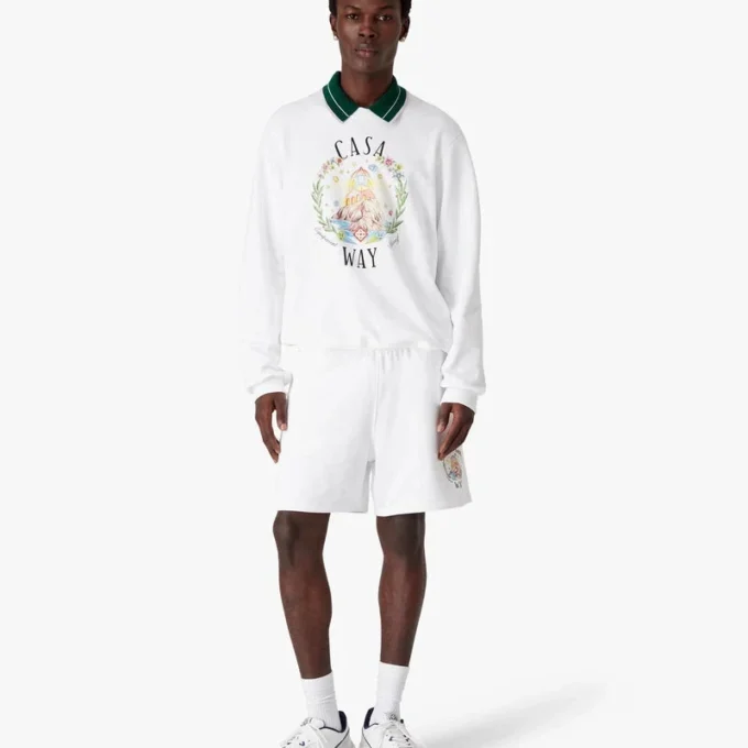 Casa Way Sweatshirt met ronde hals Casa Way Sweatshirt met ronde hals