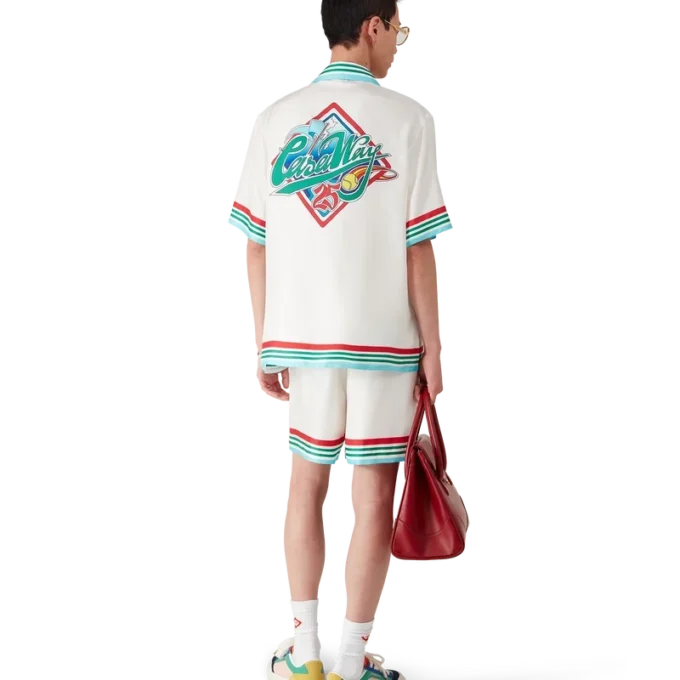 Casa Way World Series zijden Shorts