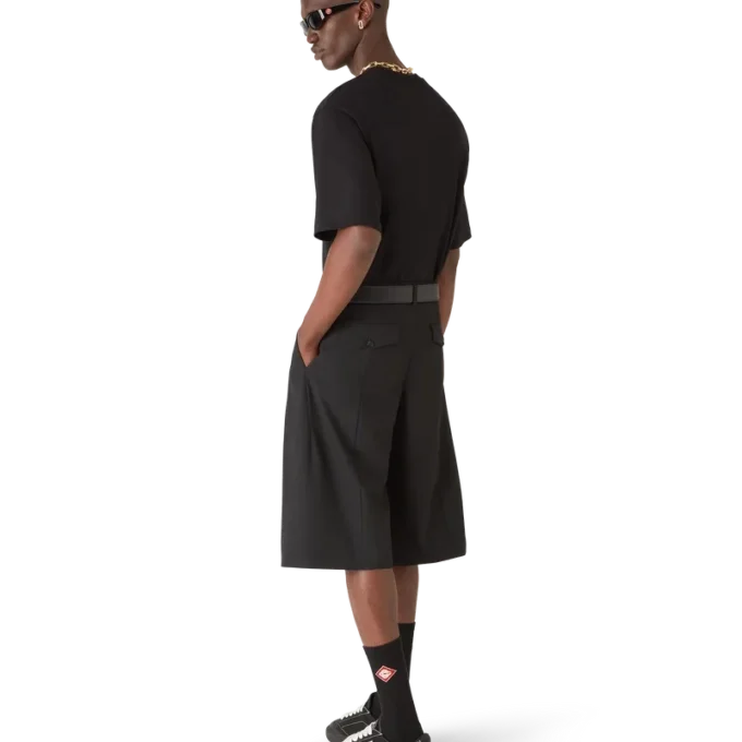 Casablanca Chrome oversized T-shirt met korte mouwen