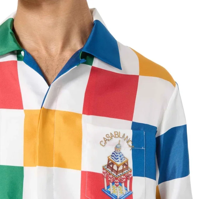 Casablanca Primary Check-overhemd
