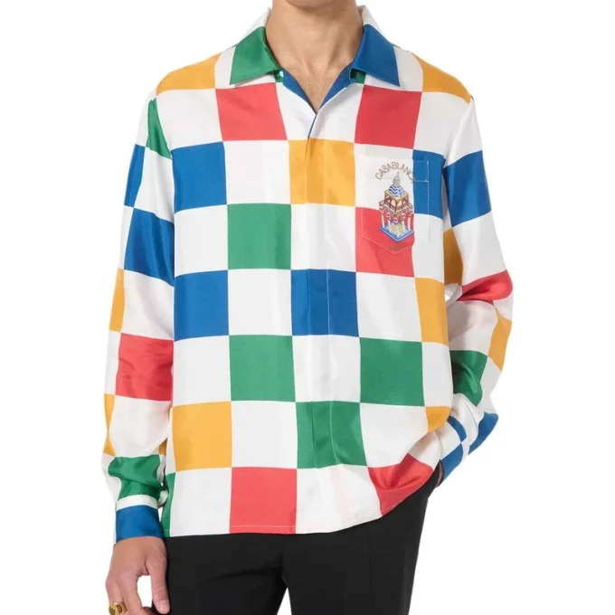 Casablanca Primary Check-overhemd